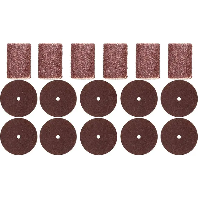 GEKO Draadloze mini slijpmachine 3,6 V met 6 snelheden, LED display en opbergkoffer inclusief accessoires