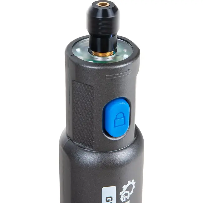 GEKO Draadloze mini slijpmachine 3,6 V met 6 snelheden, LED display en opbergkoffer inclusief accessoires