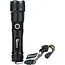 GEKO Tactische LED zaklamp XHP50 15 W met USB-C, zoomfunctie en displayverpakking van 12 stuks