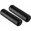 Falkx Fietshandvatten 11 cm rubber zwart voor stuur 22,2 mm set van 2