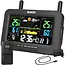 Izoxis Draadloos weerstation met buitensensor, kleurendisplay, thermometer, hygrometer en USB-C voeding tot 100 m bereik