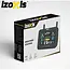 Izoxis Draadloos weerstation met buitensensor, kleurendisplay, thermometer, hygrometer en USB-C voeding tot 100 m bereik