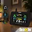 Izoxis Draadloos weerstation met buitensensor, kleurendisplay, thermometer, hygrometer en USB-C voeding tot 100 m bereik