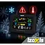 Izoxis Draadloos weerstation met buitensensor, kleurendisplay, thermometer, hygrometer en USB-C voeding tot 100 m bereik