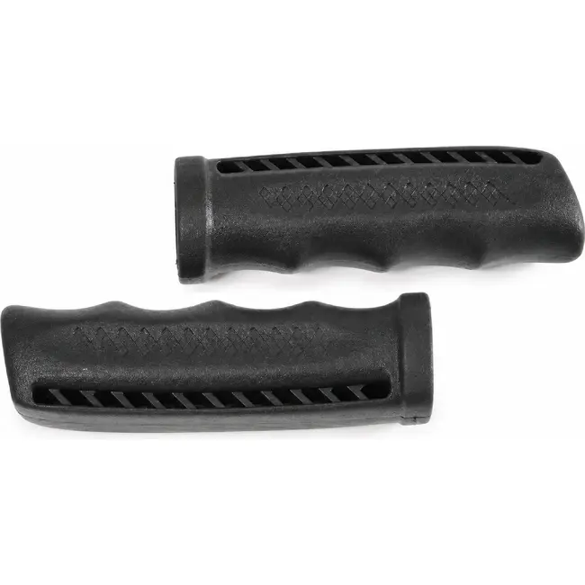 Falkx Fietshandvatten zwart lamel per paar FF0502C