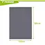 Trizand Sneldrogende microvezel handdoek 180 x 100 cm donkergrijs met opberghoes voor sport, strand en reizen