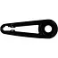 AXA Kettingscherm 26/28 inch zwart kunststof 66 cm met crankgat 8 cm