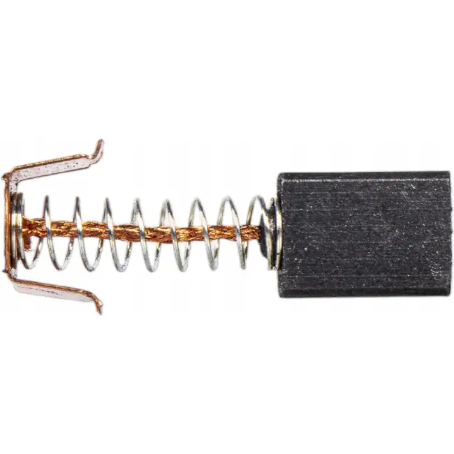 GEKO Koolborstels voor slijpmachine - 5x8x10 mm - Set van 4 stuks - Met groeven