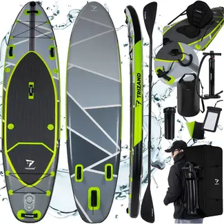 Trizand SUP Board 335 cm – Complete set incl. peddel, pomp & accessoires