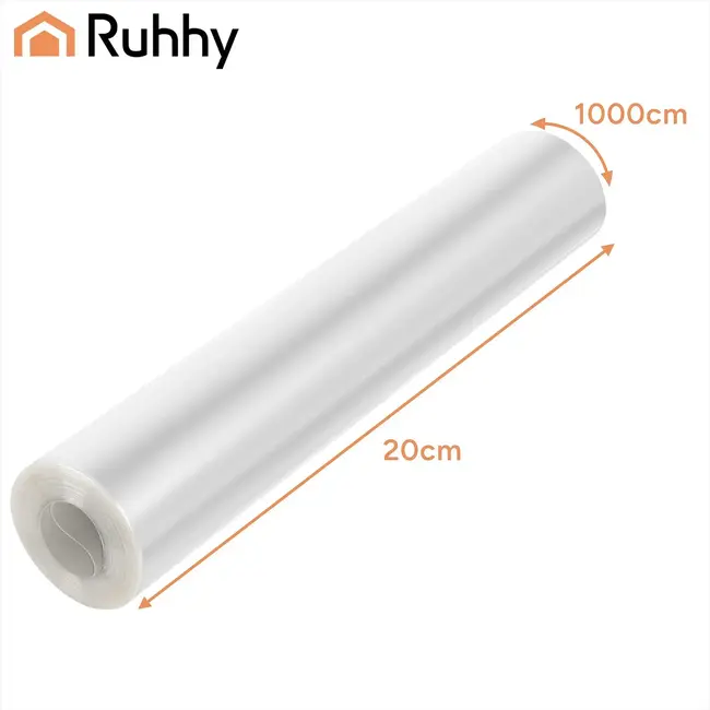 Ruhhy Banketbakkersfolie 20 cm x 10 m Transparante PET Randfolie voor Taarten Cheesecakes en Gelaagde Desserts