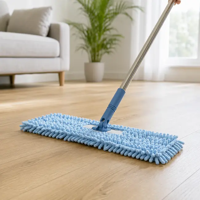 Benson Chenille Pad voor Vloerwisser 42 cm Blauw