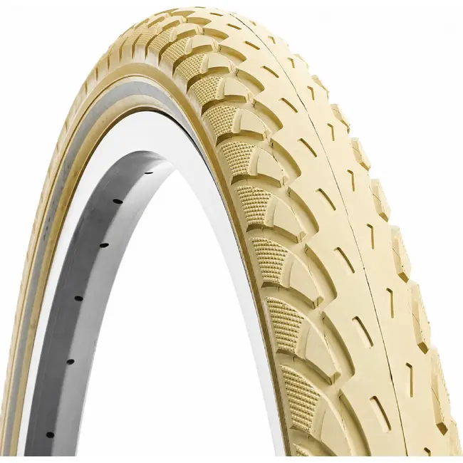 Deli tire Buitenband 16x1.75 - Compact ontwerp - Crème - Voor vouwfietsen - ETRTO 47-305