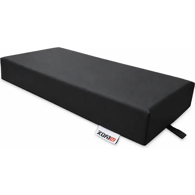 Lynx Comfortabel bagagedrager kussen - waterbestendig - klikgesp - 34x16x5 cm - zwart