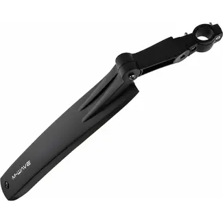 M-Wave Achterspatbord - Verstelbaar - Flexibel - 20-29 inch - Zwart