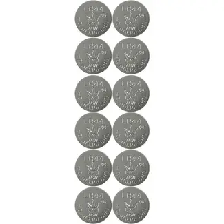 Benson Knoopcelbatterijen 1,5V LR44 - Alkaline - 12 stuks - Betrouwbare prestaties