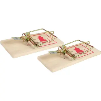 Talen Tools Houten Muizenval Set - Effectieve Muizenbestrijding