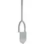 Talen Tools Graskantsteker - 100 cm - Aluminium - Met Instap en Rubberen Handvatten
