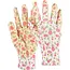 Talen Tools Tuinhandschoenen – Wit/Roze – Nitrilcoating – Maat S