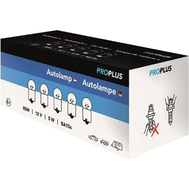 ProPlus Autolamp bolletje - 12V - 5W - BA15S fitting