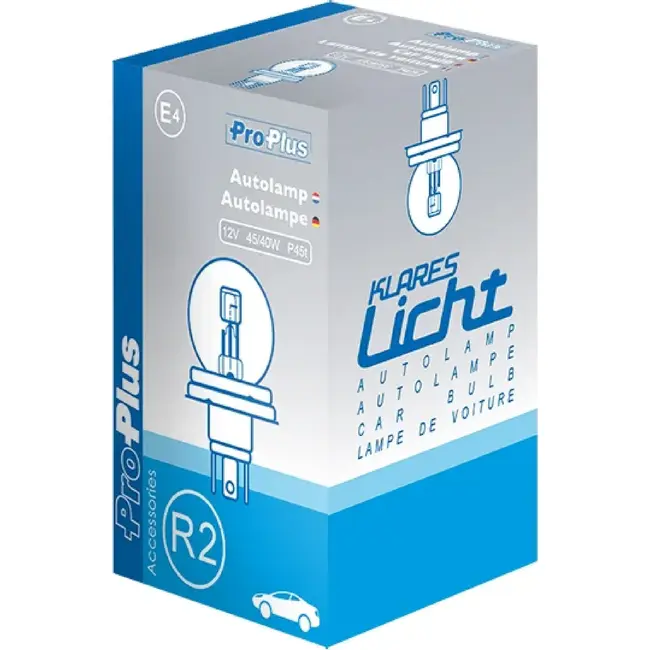 ProPlus Duplolamp - 12V - 45/40W - P45T - Groot licht en dimlicht