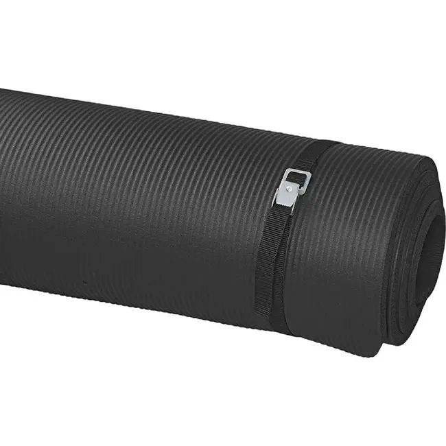 ProPlus Bindriemen met metalen gesp - 18 mm x 75 cm - zwart - set van 2