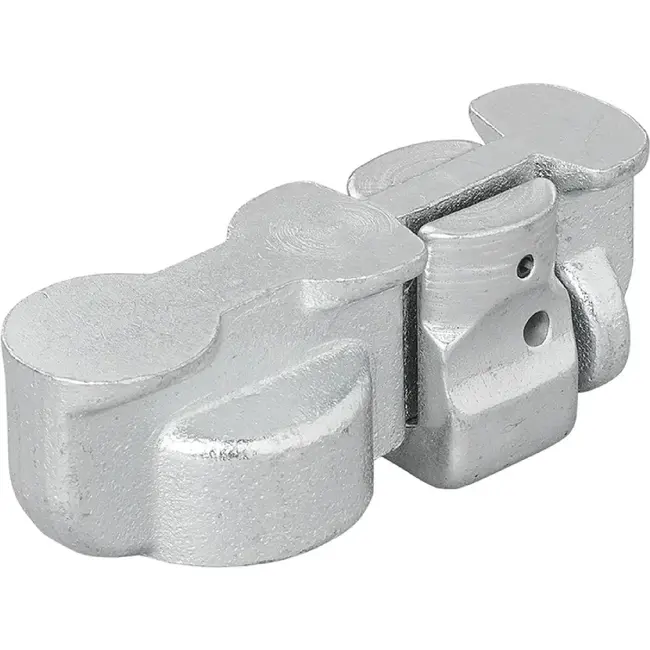 ProPlus Stud fitting dubbel met schroefdraad - 67 x 25 x 18 mm - Breeklast 2000 kg