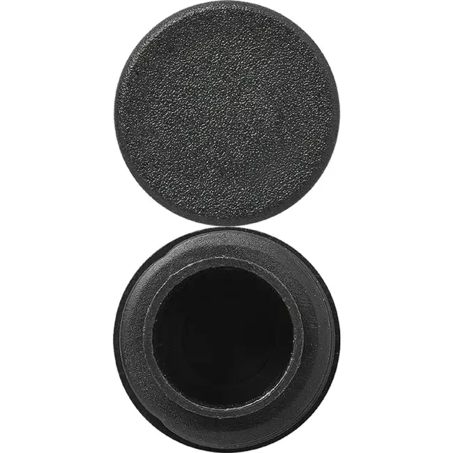 ProPlus Onderdoppen - Kunststof - Ø 25 mm - Zwart - Set van 4