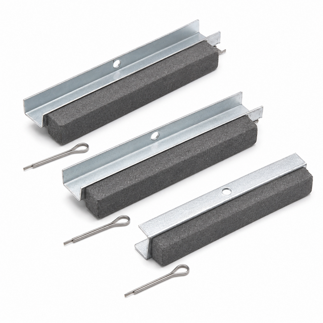 GEKO Set van 3 vervangingsslijpstenen 50 mm voor GEKO G02715 cilinderhoon 32–90 mm