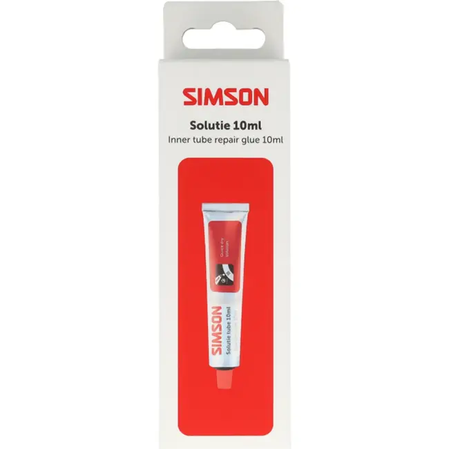 Simson Solutie Lijm - bandenplak voor fietsband - 10 ml