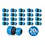 GEKO Tuin Slangverbinder - Reducerend - 12-19 mm - Weerbestendig - 20 stuks
