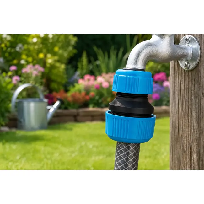 GEKO Tuin Slangverbinder - Reducerend - 12-19 mm - Weerbestendig - 20 stuks
