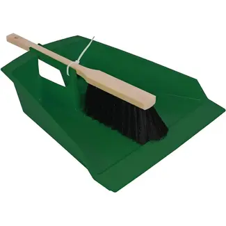 Talen Tools Stofblik en Stoffer - Donkergroen, Ideaal voor Groot Volume