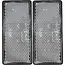 Benson Reflector rechthoek wit 86x 40 mm 2-delig - 8x 40 mm