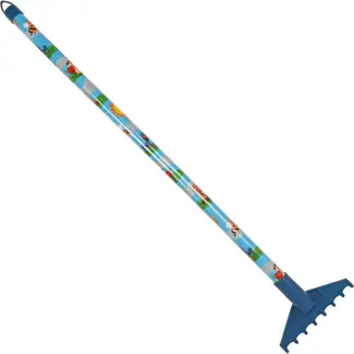 Talen Tools Kinder tuinhark blauw 90 cm kunststof voor zandbak en tuin