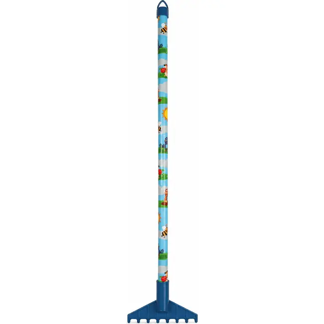 Talen Tools Kinder tuinhark blauw 90 cm kunststof voor zandbak en tuin