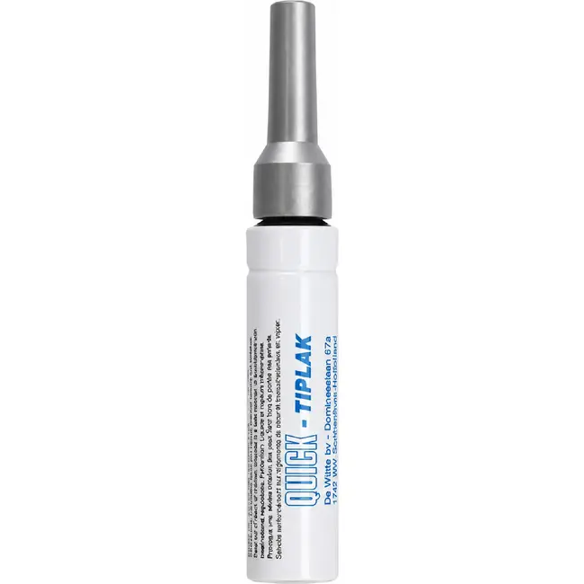 Merkloos Lakstift - Zilver metallic - 12 ml - Voor fietsreparaties