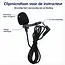 Retekess Draadloze instructiezender voor paardrijinstructeurs met Bluetooth, AUX, digitaal UHF en 200 meter bereik