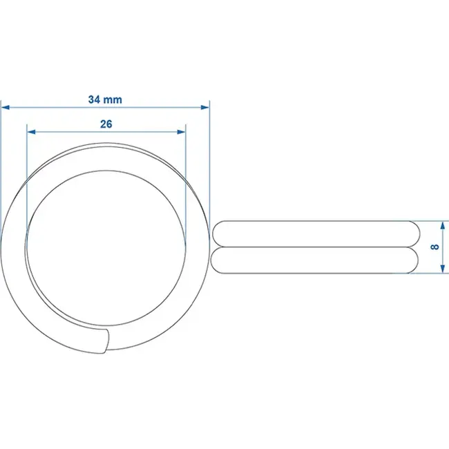 ProPlus ring voor breekkabel geschikt voor 341302 341302V01 en gangbare breekkabels