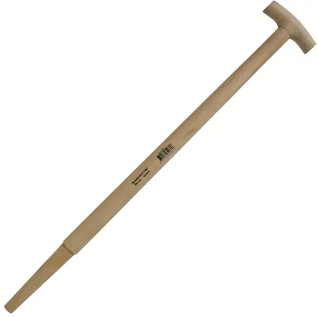Hendrik Jan Spadesteel 80 cm essenhout voor lange dul