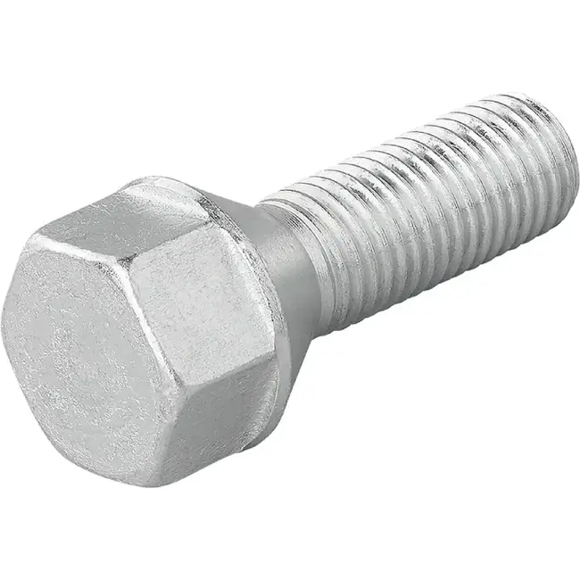ProPlus wielbout M12 x 1,5 met 28 mm draadlengte en conische kegelzitting voor ongeremde aanhangers set van 4