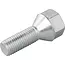 ProPlus wielbout M12 x 1,5 met 28 mm draadlengte en conische kegelzitting voor ongeremde aanhangers set van 4