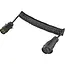 ProPlus Spiraalkabel 3 m met 7-polige en 13-polige PVC stekker voor aanhanger en trailer