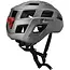 Benson Fietshelm volwassenen met verlichting grijs M - kunststof - LED - verstelbaar - 58 cm - grijs