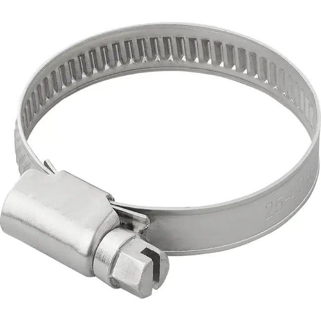 Proplus slangklem 25-40 mm van RVS AISI 316 A4 marinekwaliteit voor caravan, trailer, boot en industrie