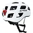 Benson Fietshelm volwassenen met verlichting wit M - kunststof - LED - verstelbaar - 58 cm - wit