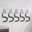 Hendrik Jan Gereedschapshaken set 5 stuks inclusief schroeven