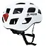 Benson Fietshelm volwassenen met verlichting wit L - kunststof - LED - verstelbaar - 62 cm - wit