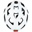 Benson Fietshelm volwassenen met verlichting wit L - kunststof - LED - verstelbaar - 62 cm - wit