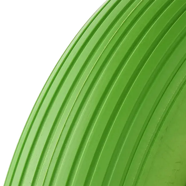 ProPlus Kruiwagenwiel - Lekvrije PU band - Kunststof velg - Ø 396 x 87 mm - Groen/Zwart