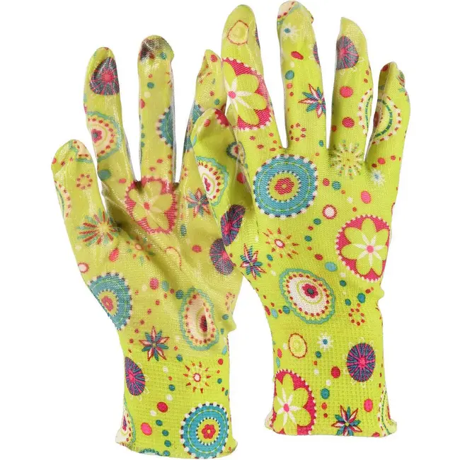 Talen Tools Tuinhandschoenen – Polyester – Nitrilcoating – Maat S